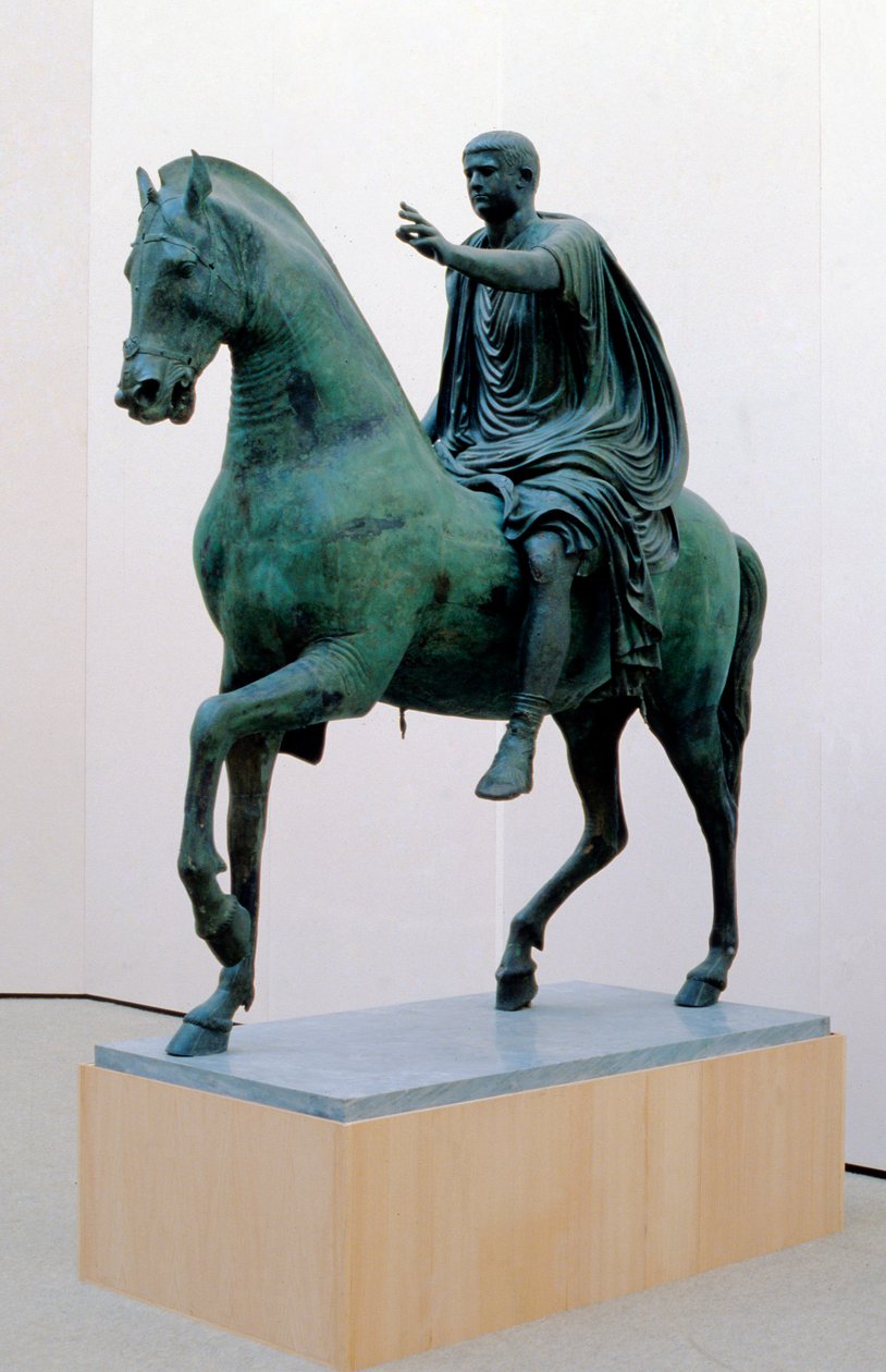 Socha z Miseno: císař Nerva (bronz) od Roman