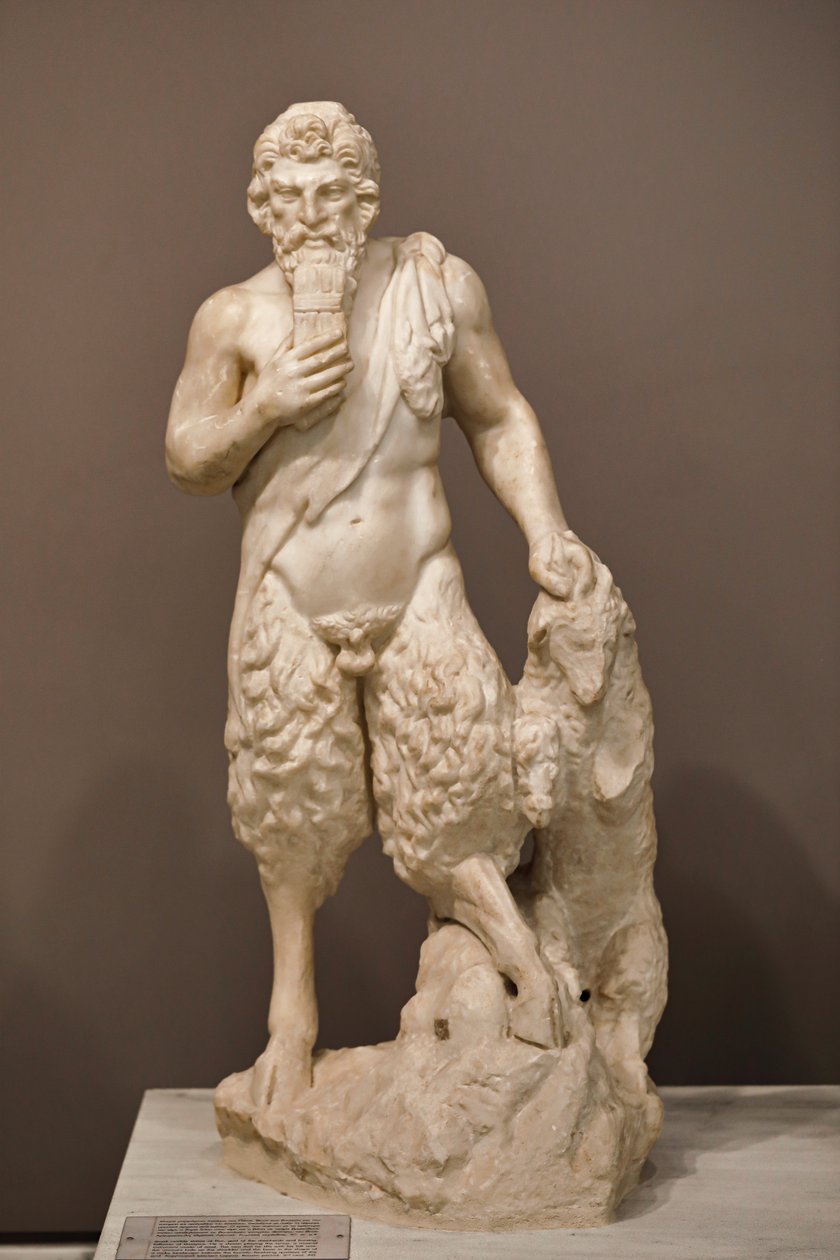 Socha boha Pana, 2. století od Roman
