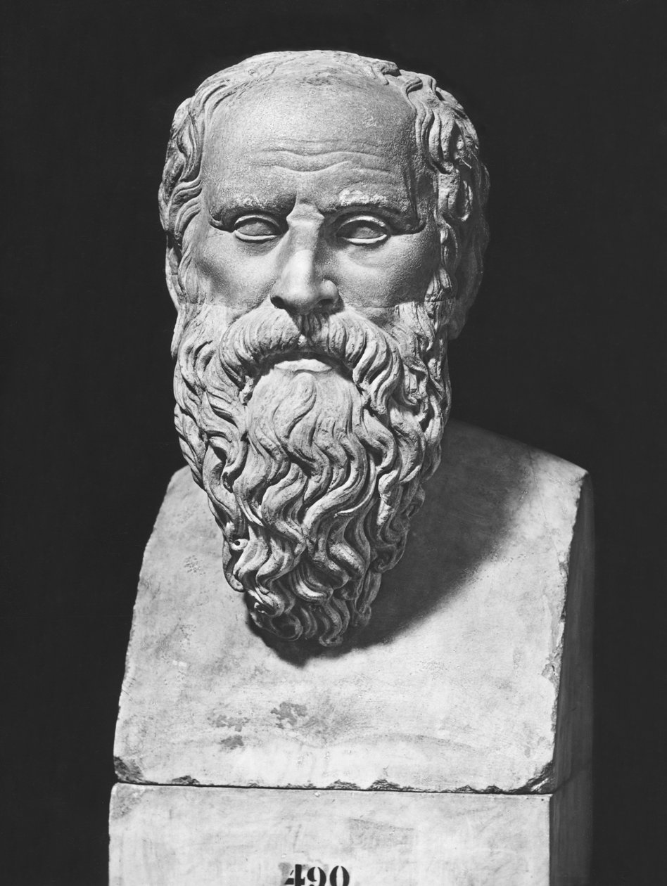 Busta Diogenes (mramor) od Roman Roman