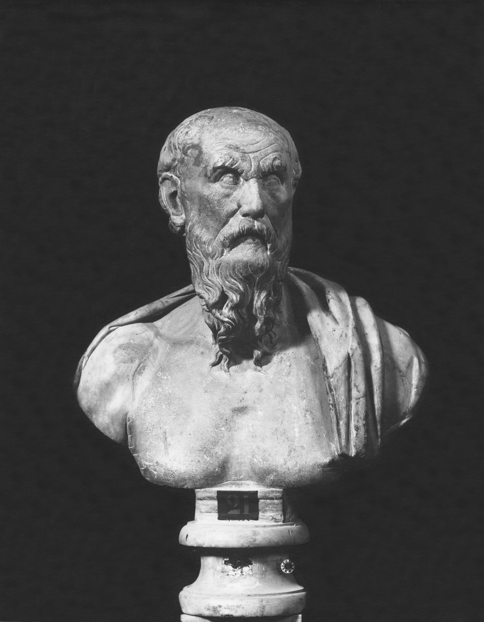 Busta Diogenes (mramor) od Roman Roman