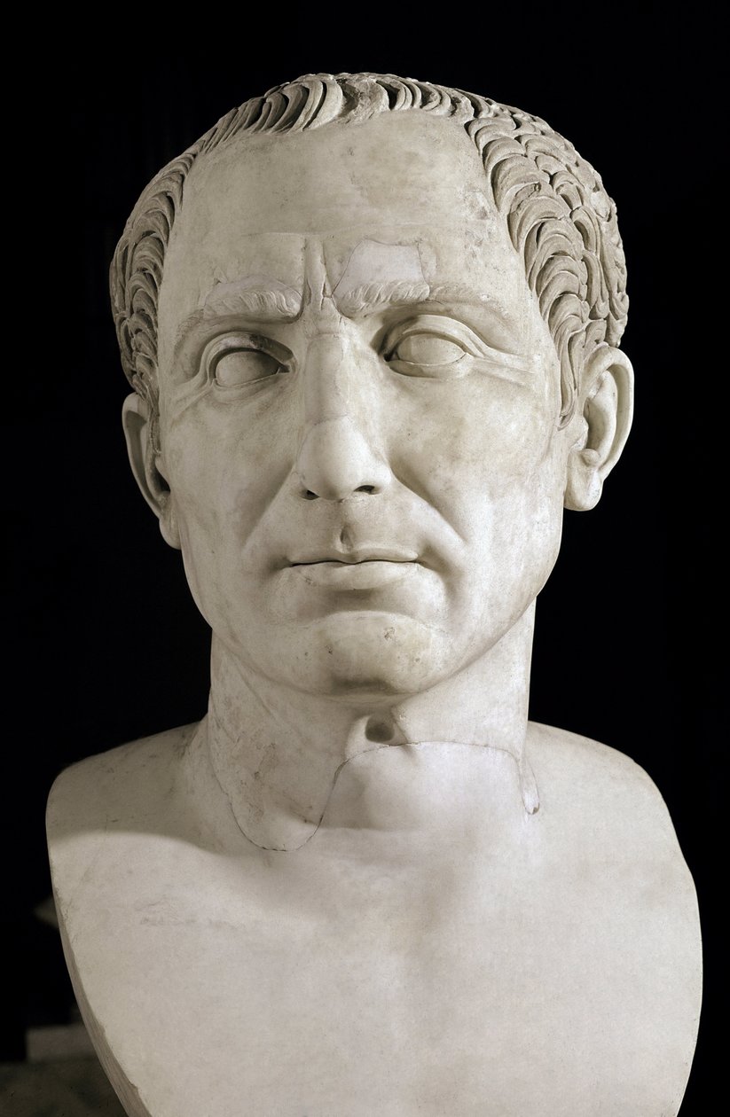 Busta Julese Cesara (Julius Gaius CAESAR od Roman Roman