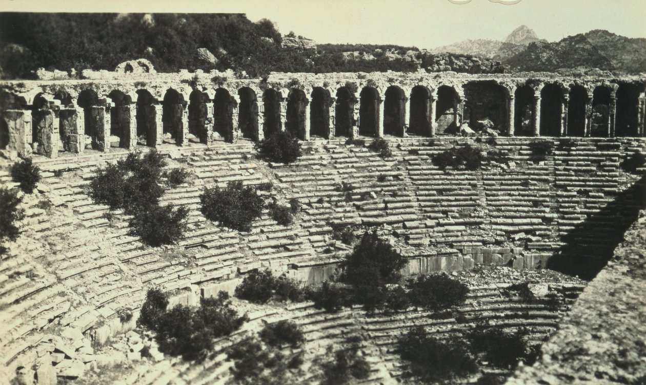 Římský amfiteátr (č/b foto) od Roman Roman