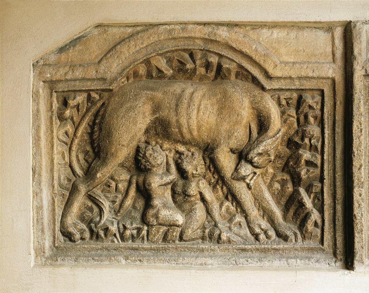 Romulus a Remus (kámen) od Roman Roman
