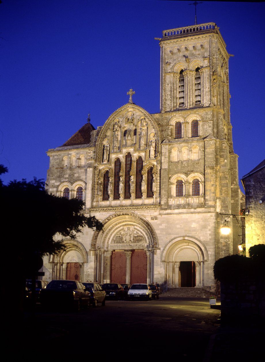 Katedrála Vezelay (Yonne 89). od Romanesque