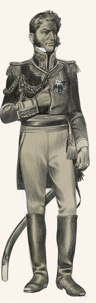 Antonio Lopez de Santa Anna od Ron Embleton