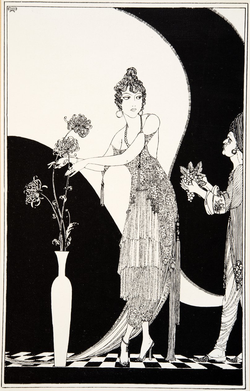Ilustrace z „Rubáiyát of Omar Khayyam“ od Ronald Balfour
