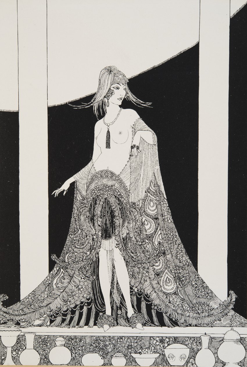 Ilustrace z Rubáiyátu Omara Khayyama, 1920 od Ronald Balfour
