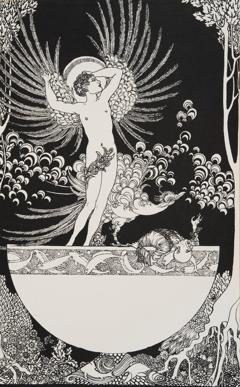 Ilustrace z Rubáiyátu Omara Khayyama, 1920 od Ronald Balfour