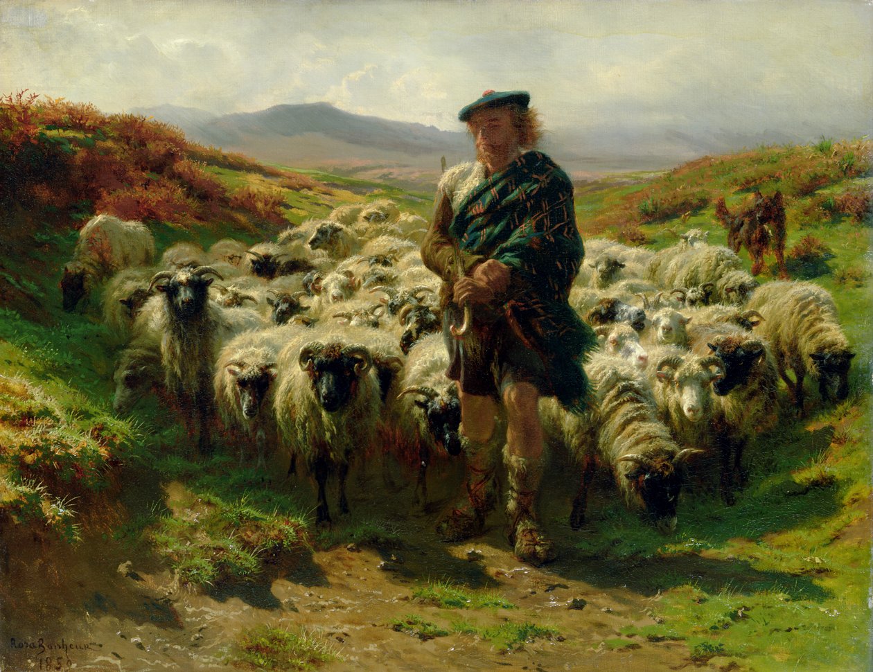 The Highland Shepherd, 1859 od Rosa Bonheur