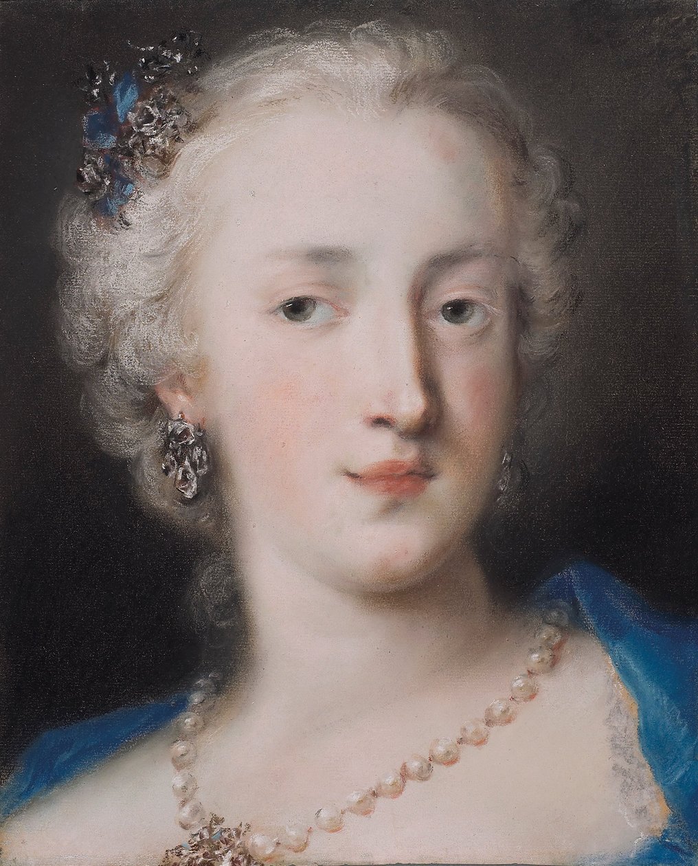 Portrét ženy od Rosalba Giovanna Carriera