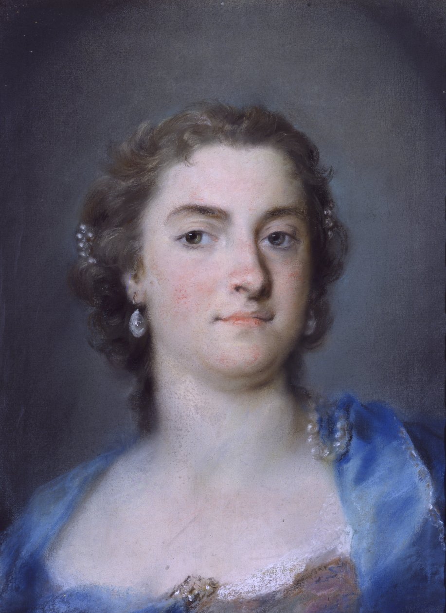Portrét Faustiny Bordoni Hasseové od Rosalba Carriera
