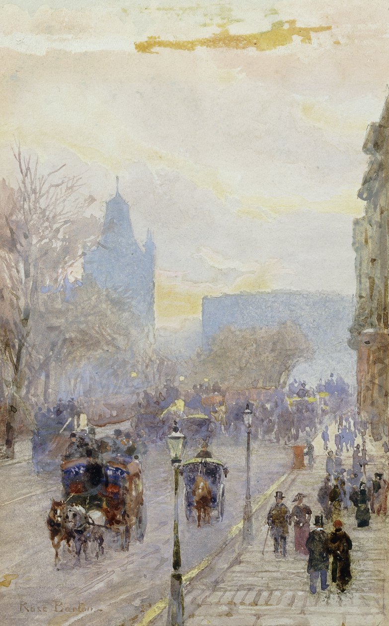 Ulice v Londýně, od Rose Maynard Barton