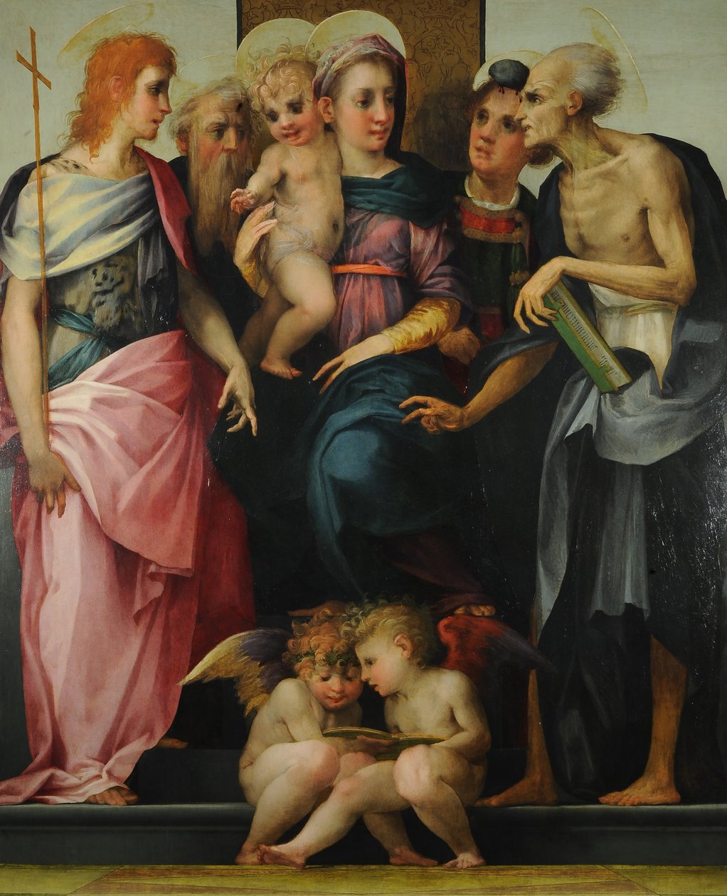 Andělský hudebník od Rosso Fiorentino