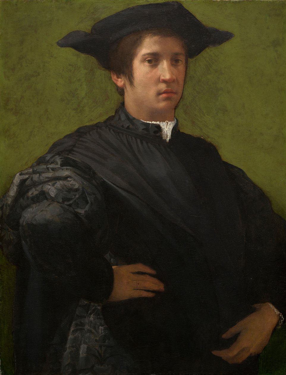 Portrét muže od Rosso Fiorentino