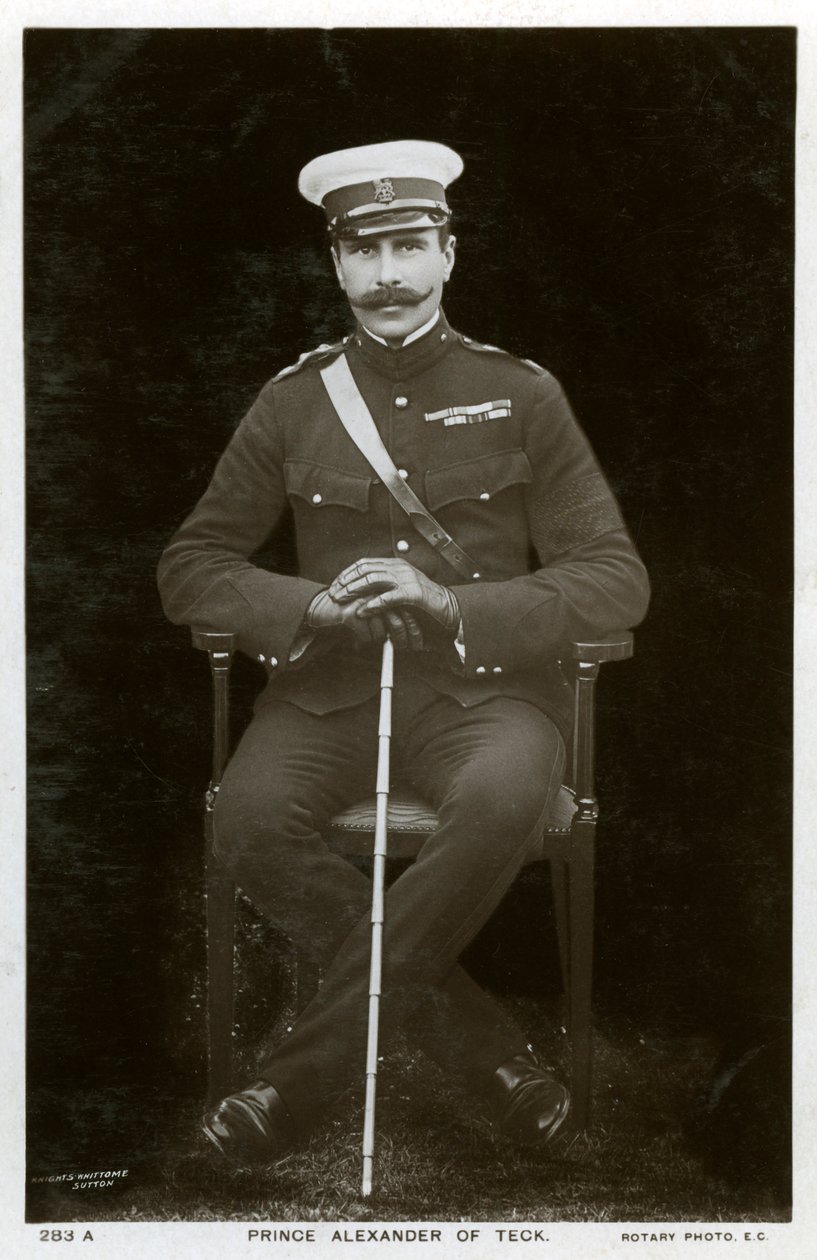 Princ Alexander z Tecku, 1900. od Rotary Photo