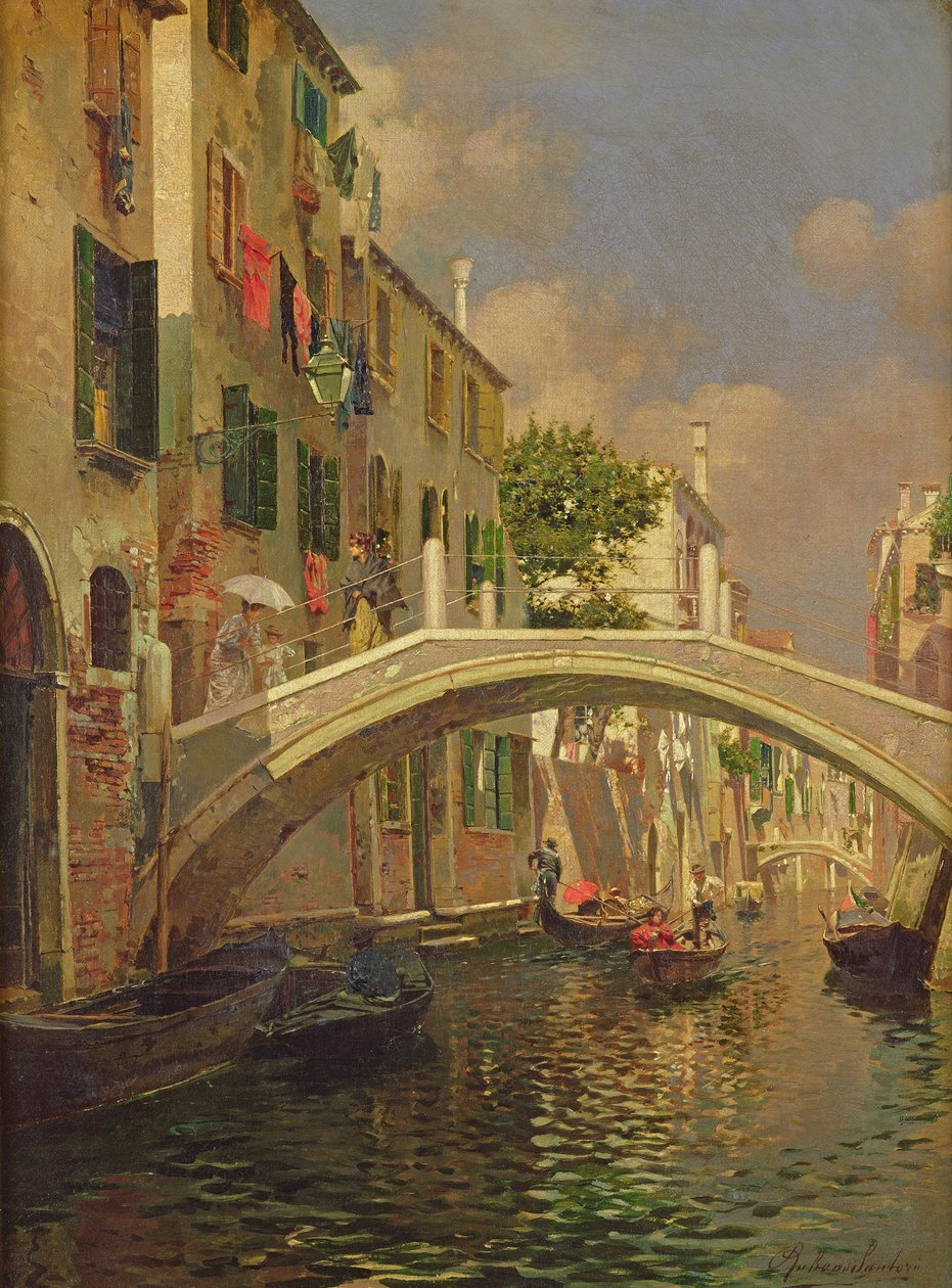 Ponte Ognissanti, San Trovaso, Benátky od Rubens Santoro