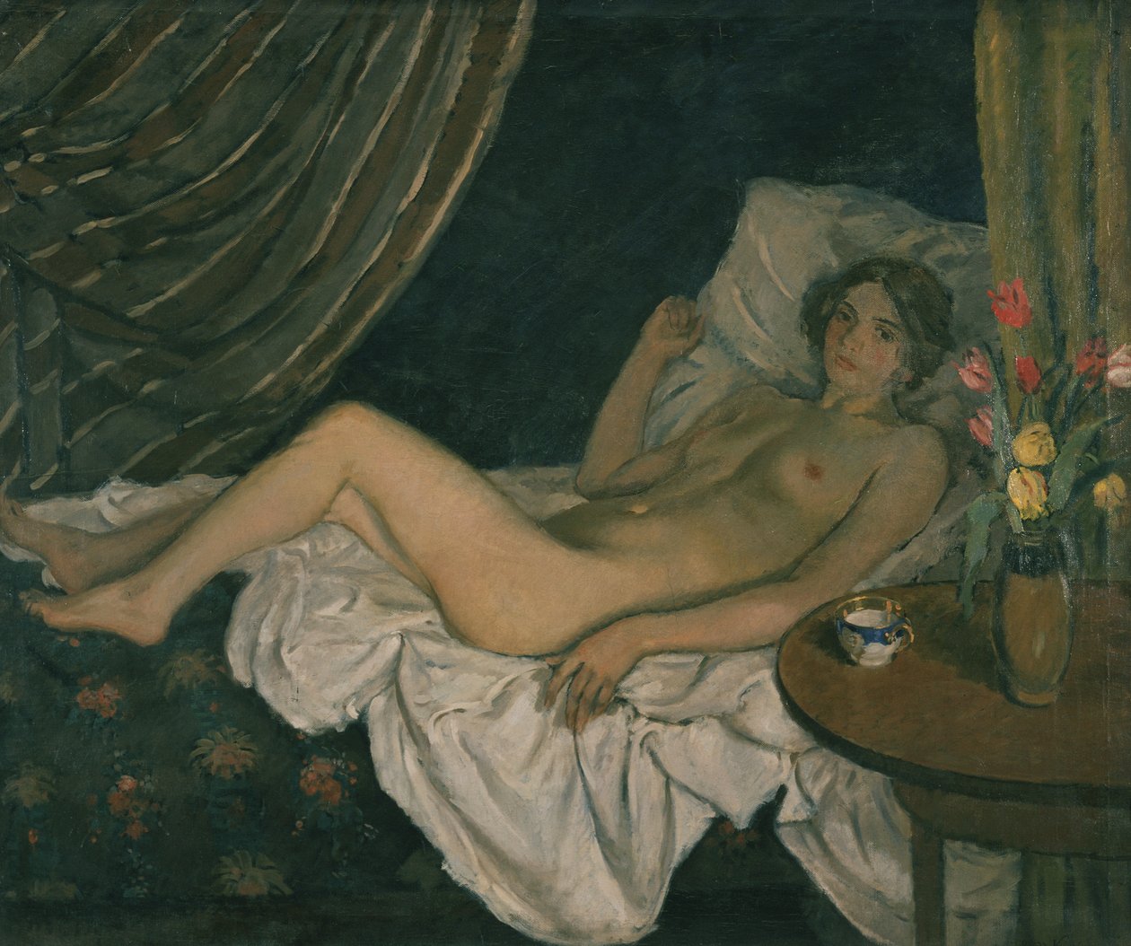 Ležící žena od Rudolf Vejrych