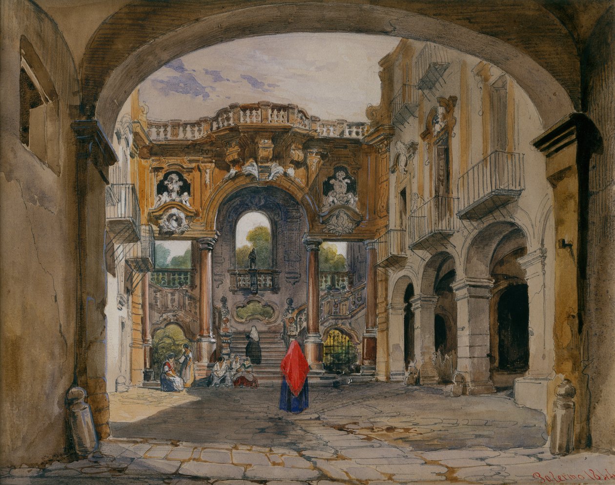 Palermo od Rudolf von Alt