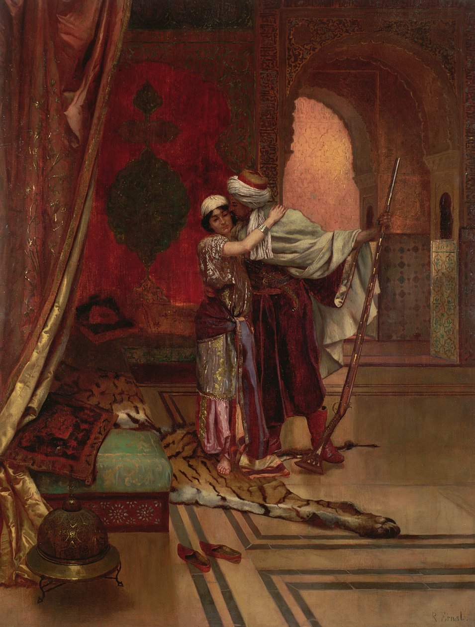 Interiér od Rudolphe Ernst