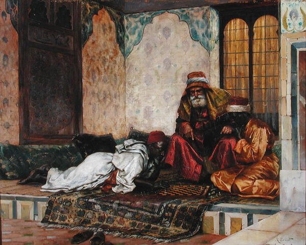 Hra v šachy od Rudolphe Ernst