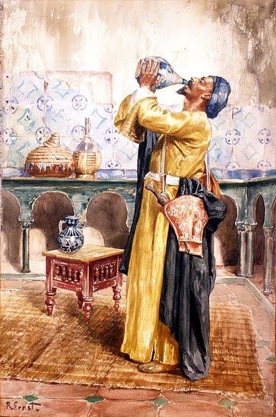 Příjem občerstvení od Rudolphe Ernst