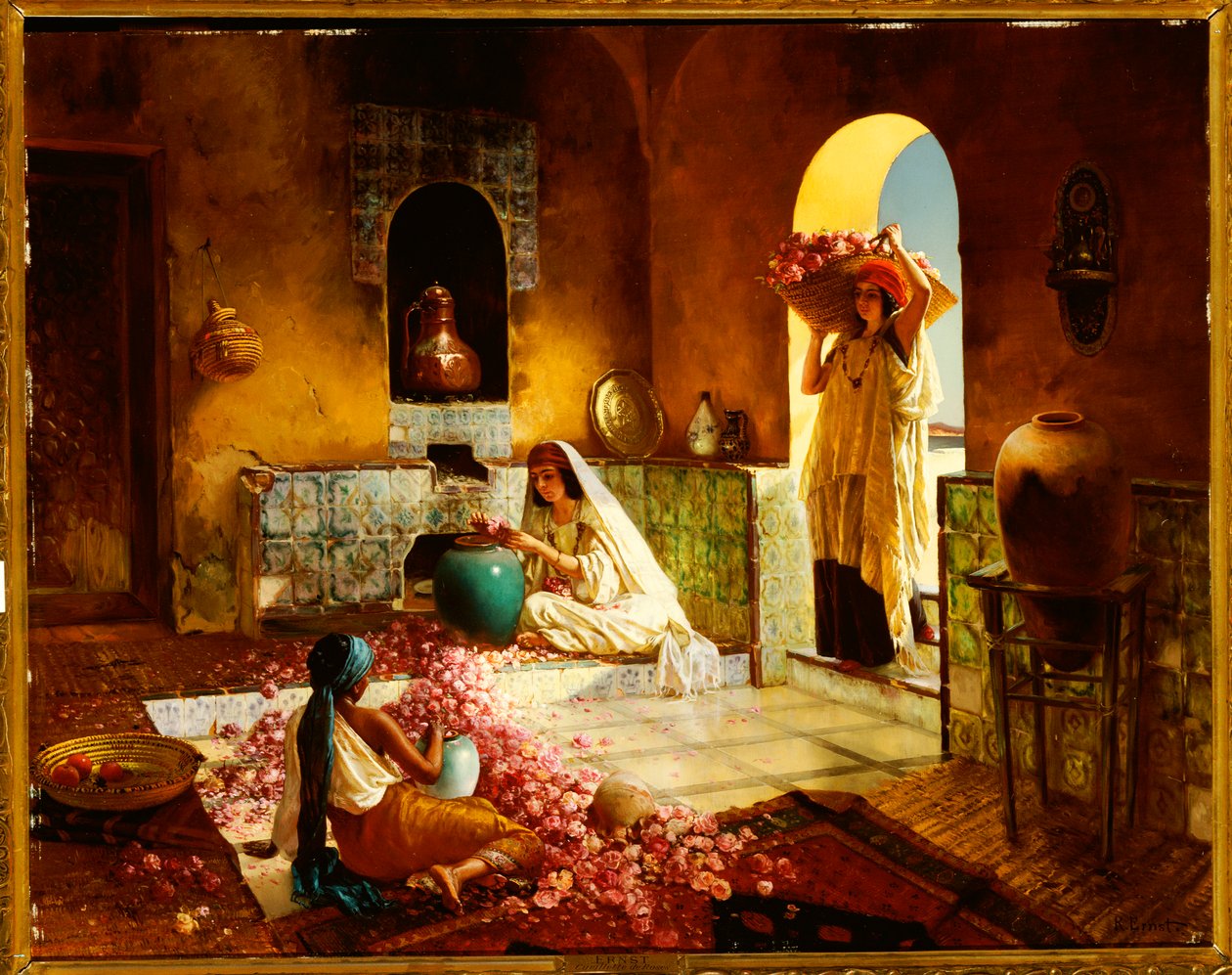 Shromáždění růží od Rudolphe Ernst
