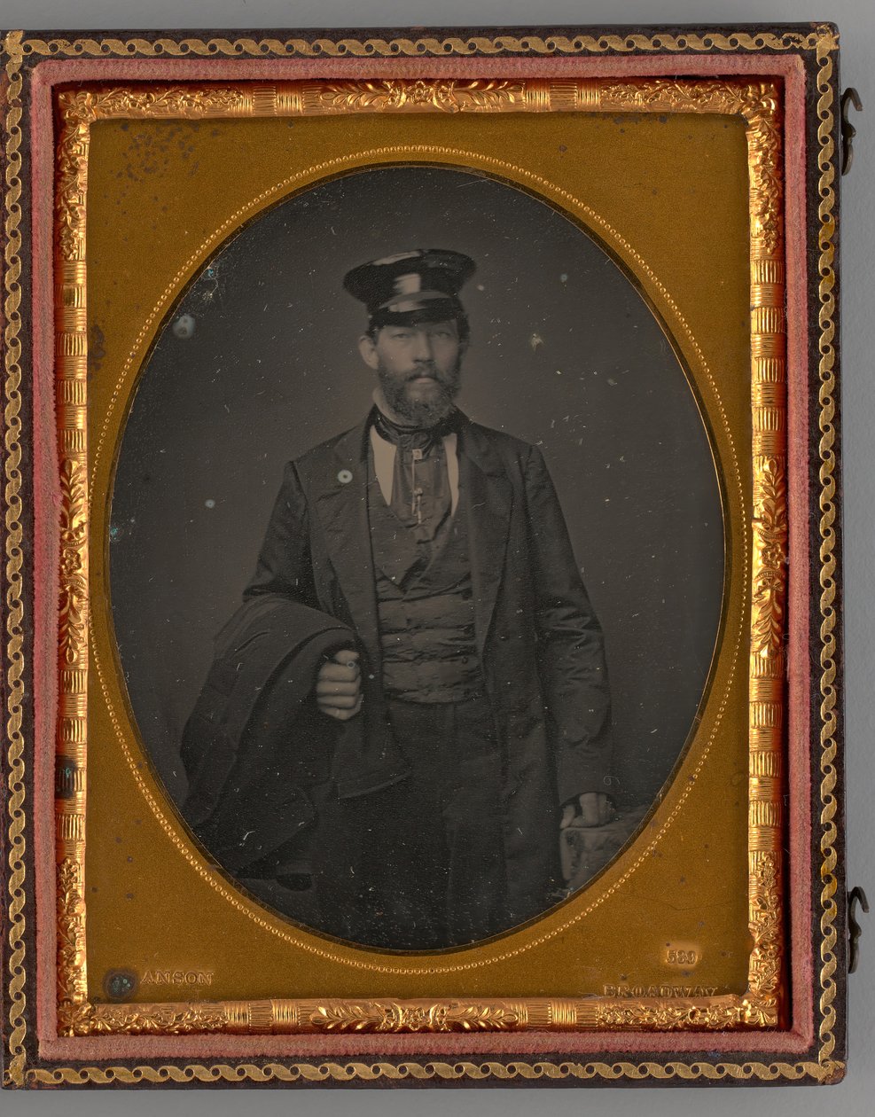 Portrét muže bez názvu, 1858. od Rufus Anson