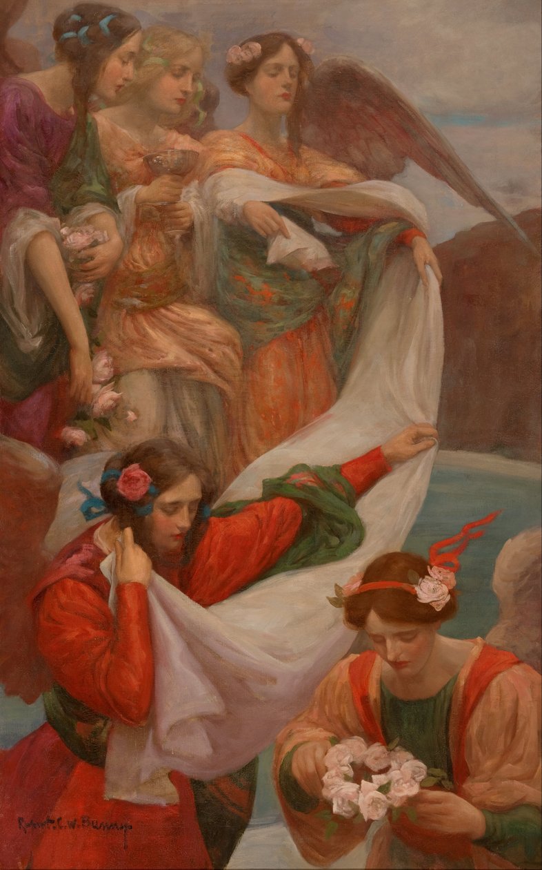 Andělé sestupně od Rupert Bunny