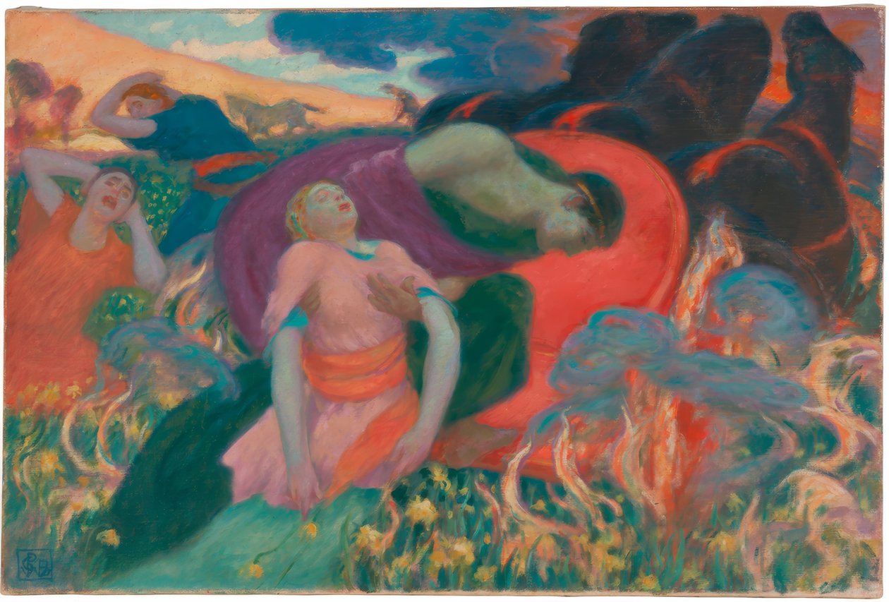 Znásilnění Persefony od Rupert Bunny