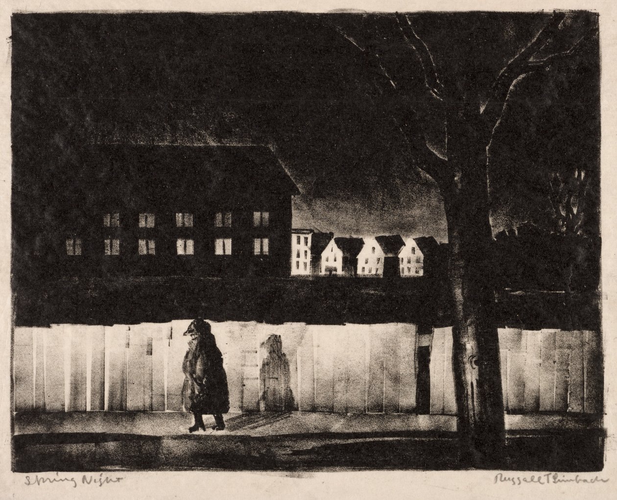 Jarní noc od Russell T. Limbach