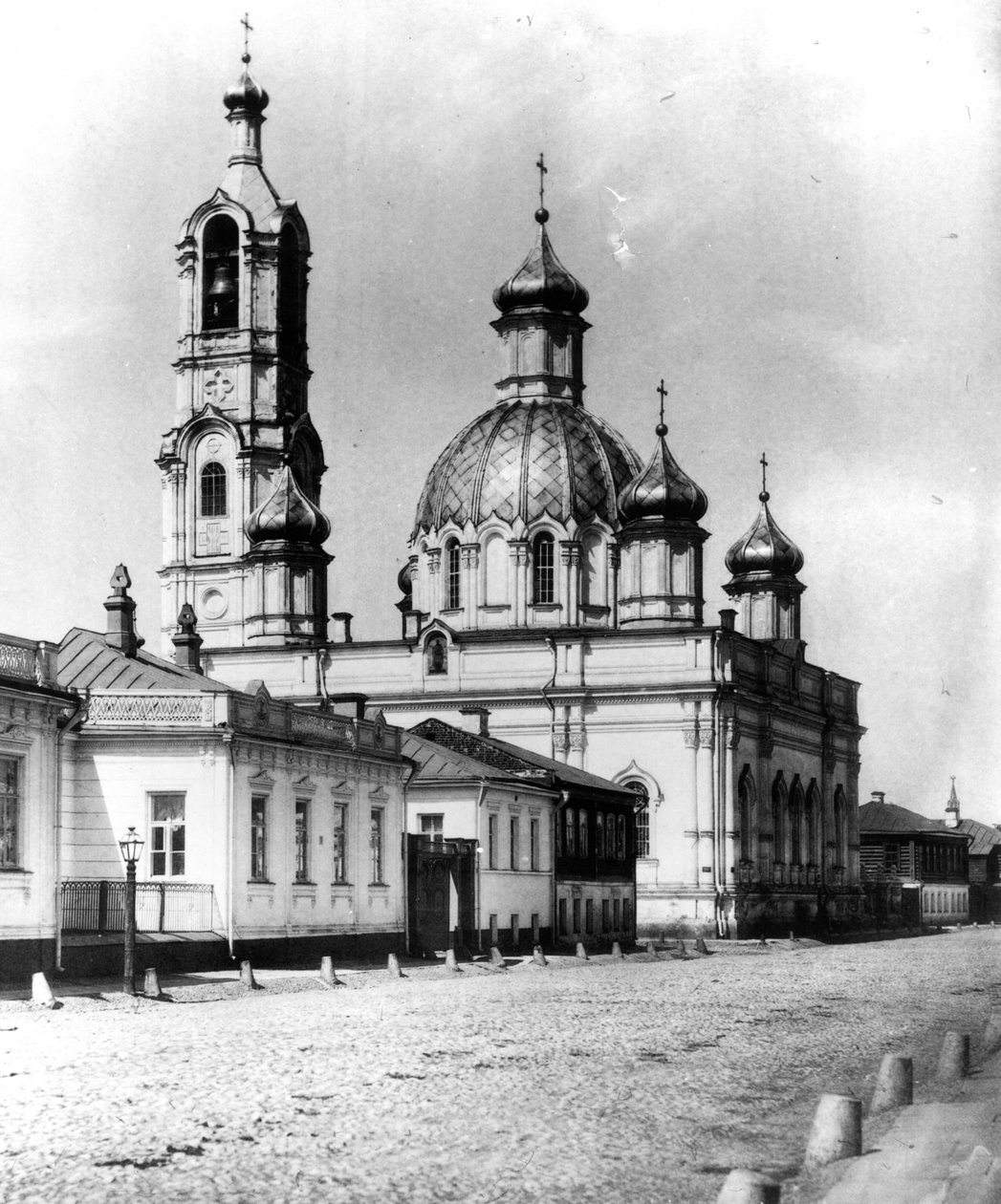 Kostel Nanebevzetí Panny Marie, Moskva, 1857 od Russian Photographer