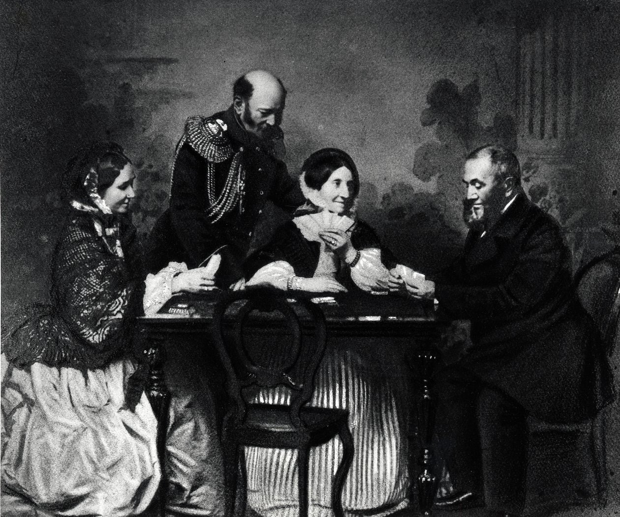 Game of Whist, Petrohrad od Russian Photographer
