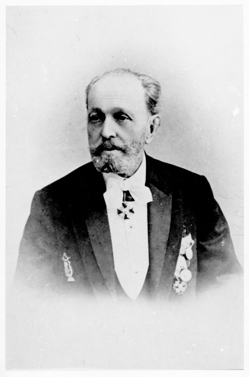 Marius Petipa, kolem roku 1887 od Russian Photographer