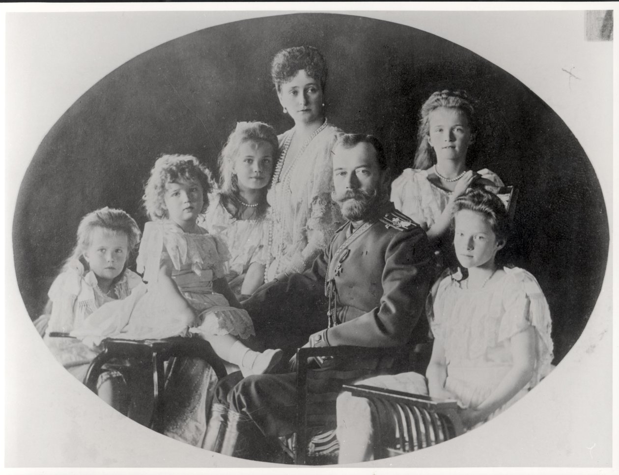 Rodina cara Mikuláše II. (1868-1918) od Russian Photographer