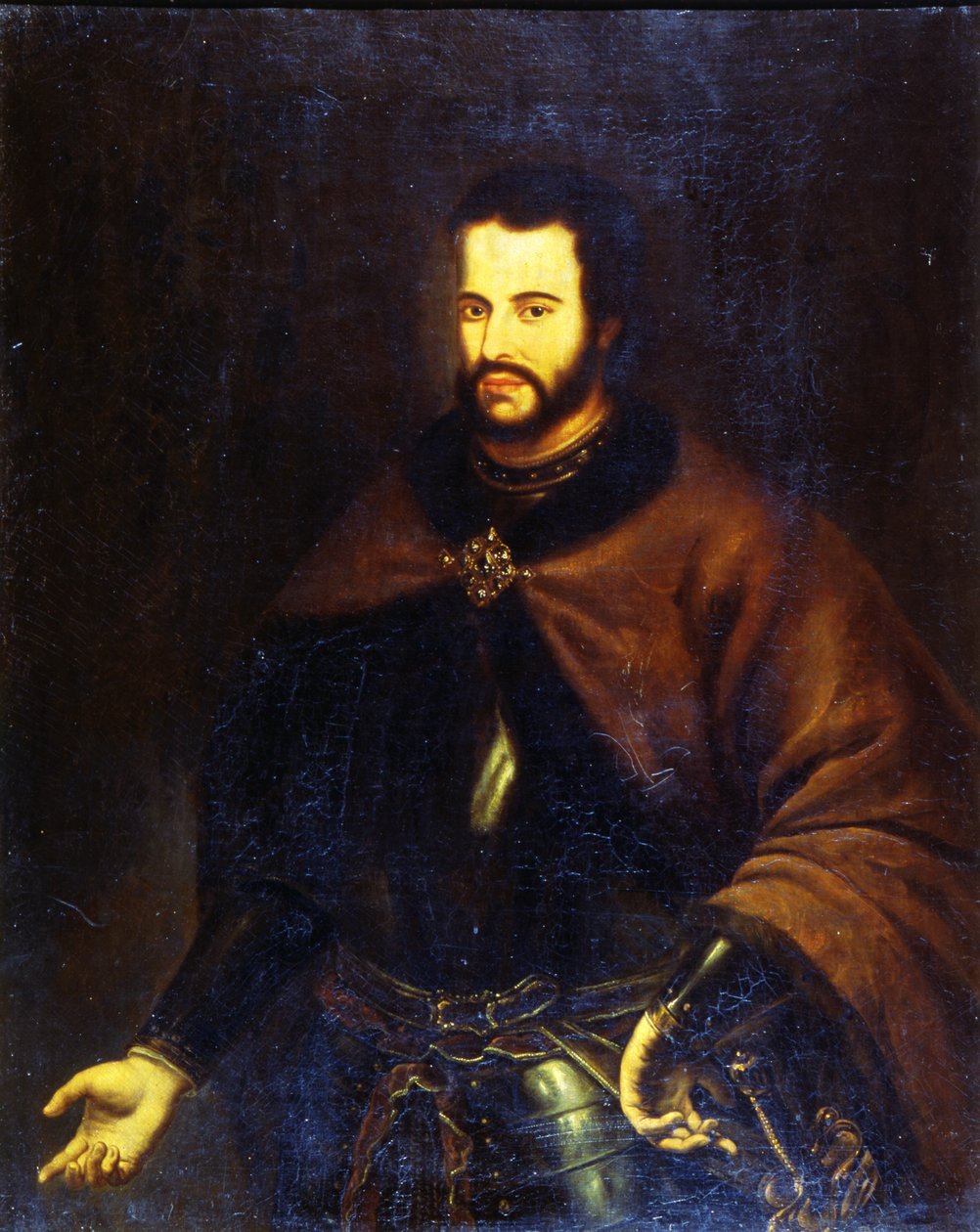 Portrét cara Ivana V. Alexejeviče (1666-96) od Russian School