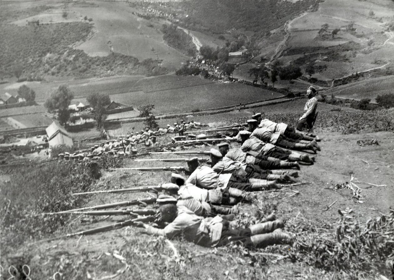Ruské jednotky během rusko-japonské války, 1904 od Russian Photographer