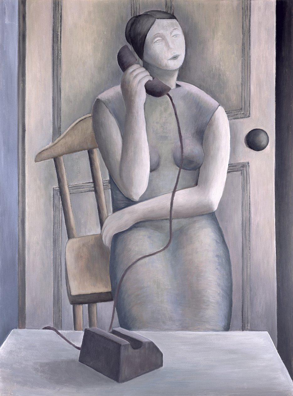 Žena na telefonu, 1995 od Ruth Addinall