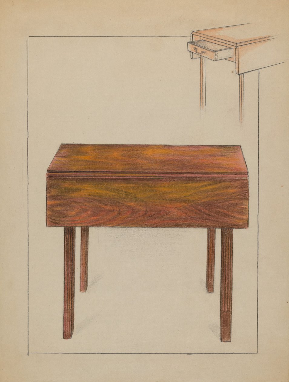 Drop Leaf Table od Ruth Bialostosky