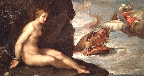 Perseus a Andromeda (olej na plátně) od Rutilio Manetti