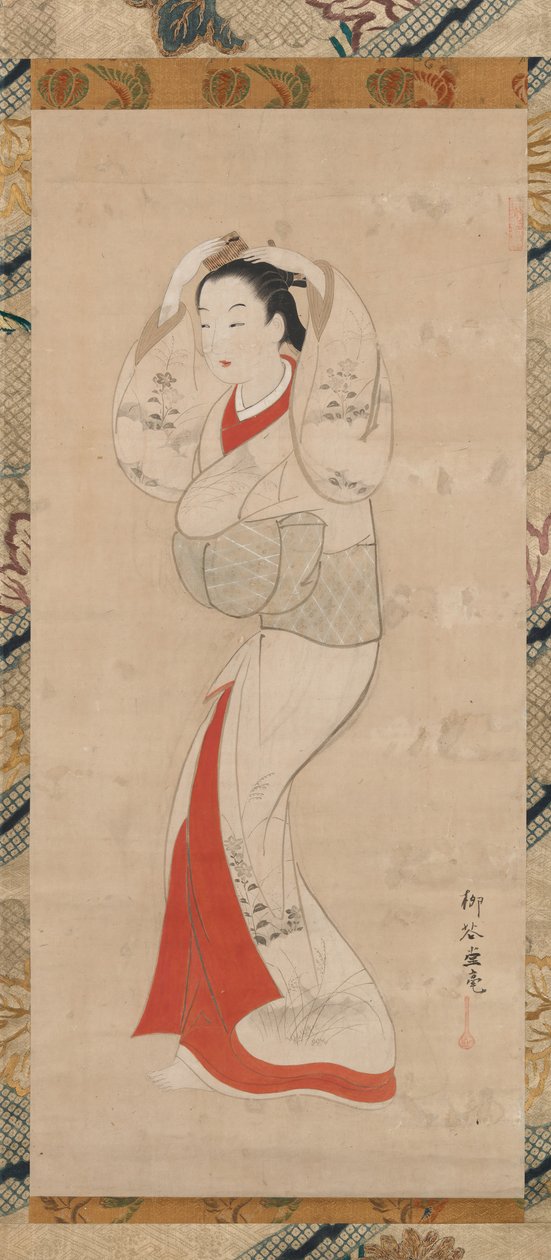 Stojící žena, 40. léta 18. století. od Ryukado