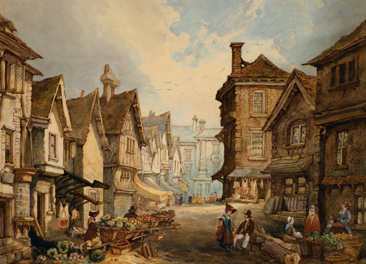 Butchers Row, Coventry, z North Endu od S.R. Lines