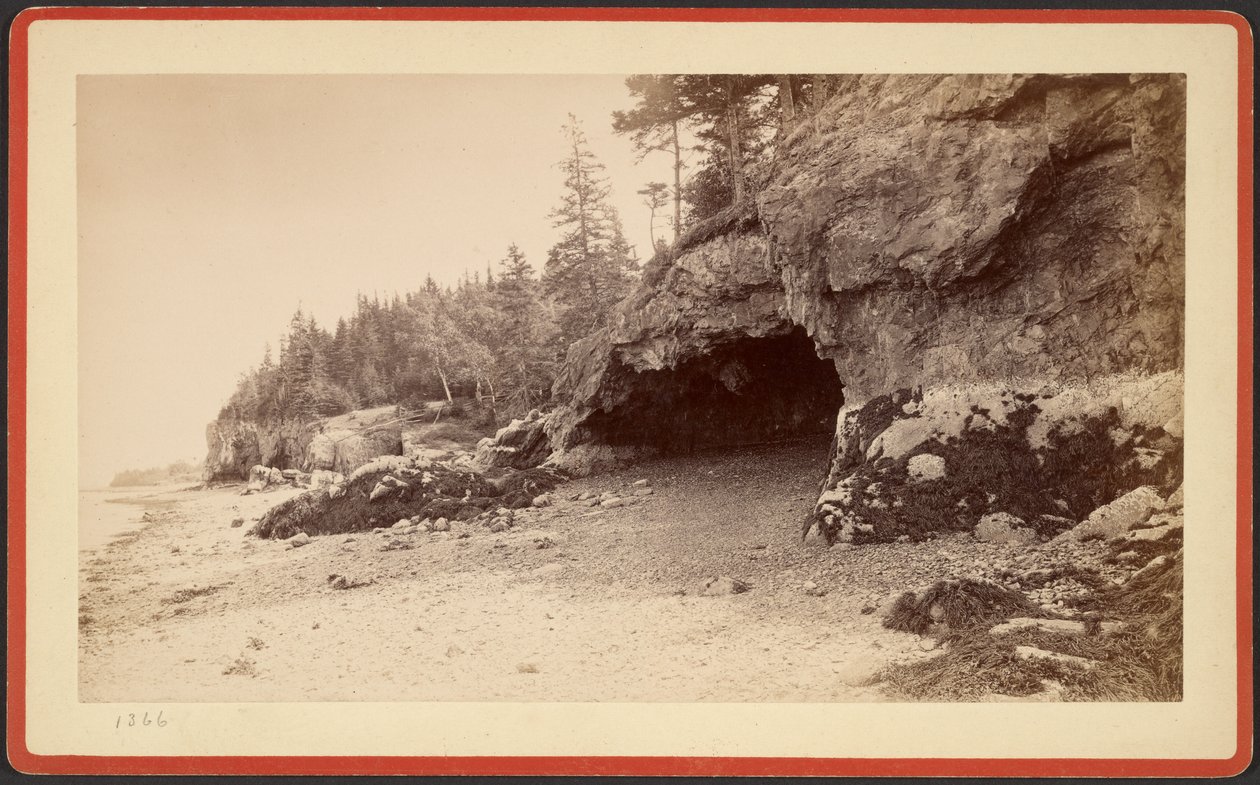 [Jeskyně, pravděpodobně v Mt. Desert, Maine] od S.R. Stoddard