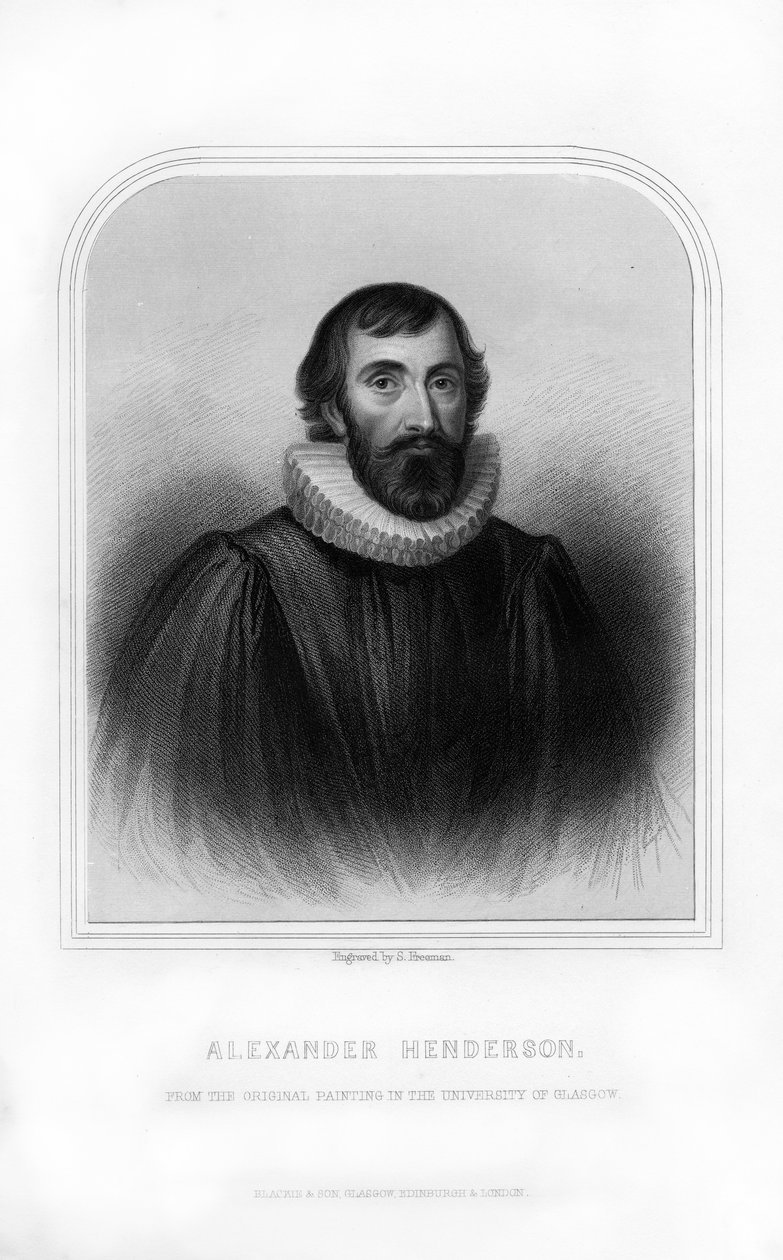 Alexander Henderson, skotský teolog, 1870. od S. Freeman