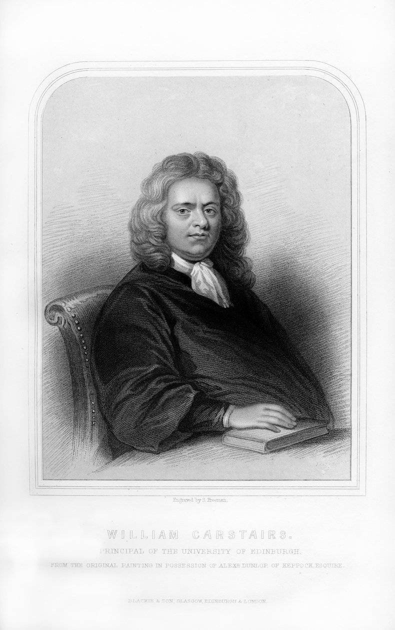 William Carstares, skotský duchovní, 1870. od S. Freeman
