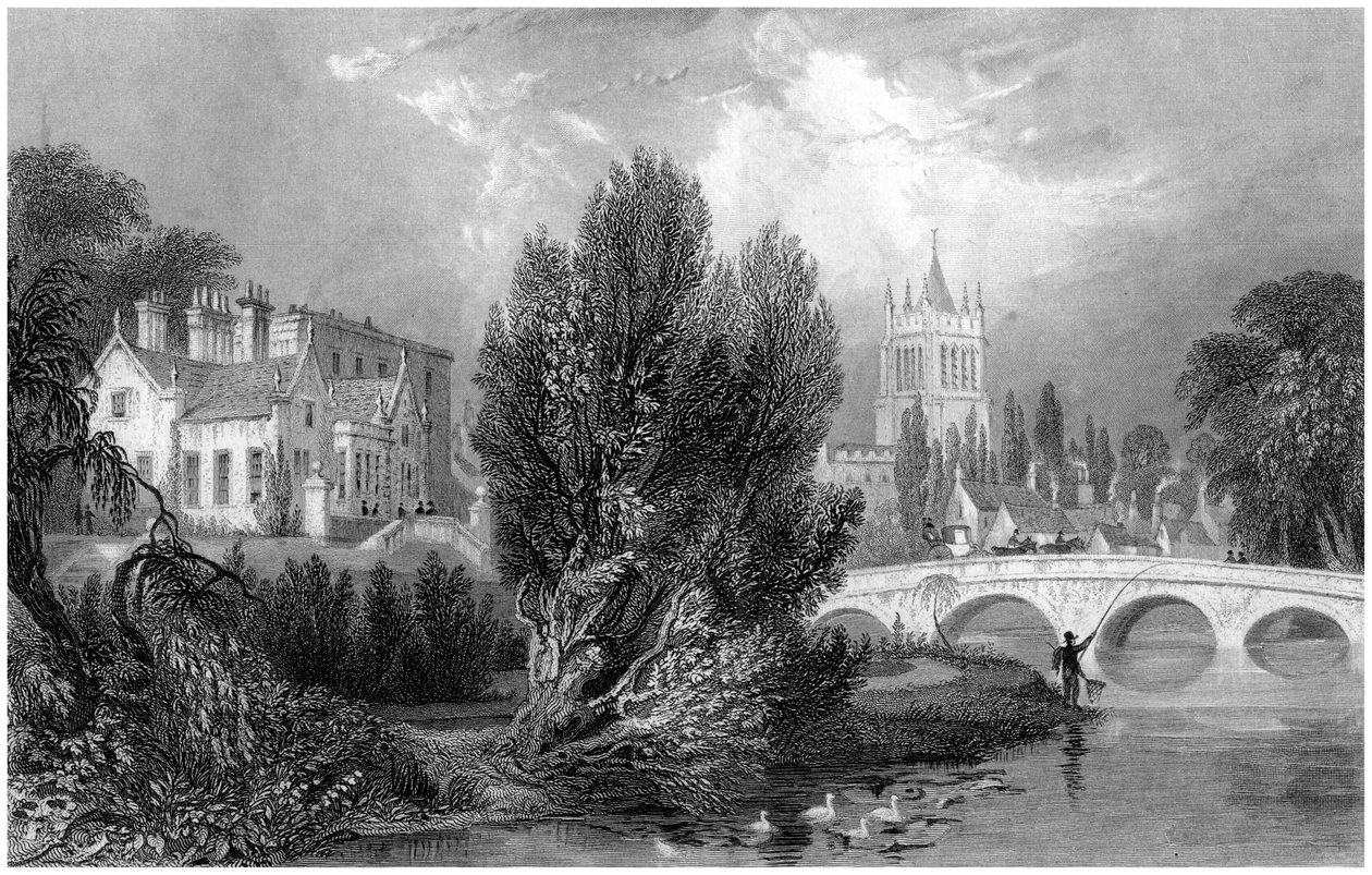 Club House, Melton Mowbray, Leicestershire, 19. století od S. Lacey