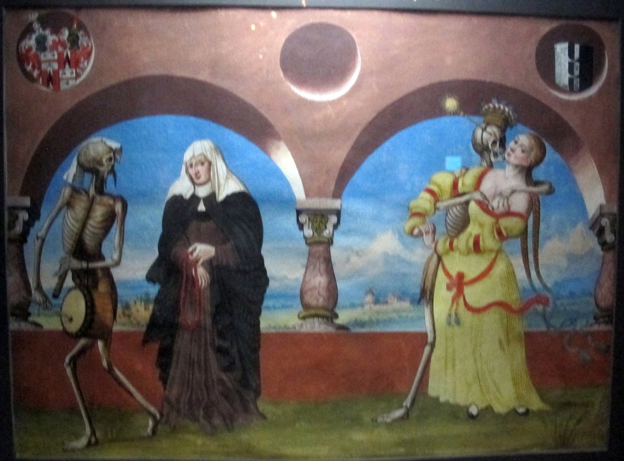 Kopie Danse Macabre dominikánského hřbitova v Bernu od Sailko Sailko