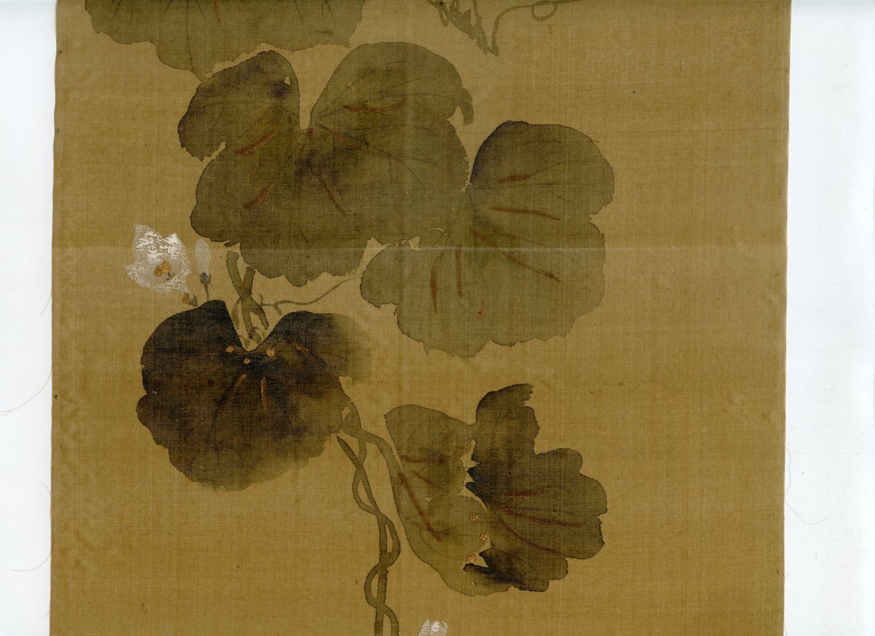 wittig.collection.painting.02.flowering.gourd.vine.rinpa.school.signature. &. seal.of.sakai.hoitsu.scanset.04.of.07 od Sakai Hoitsu