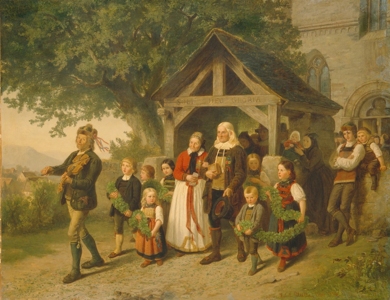 Zlatá svatba, 1857 od Salentin