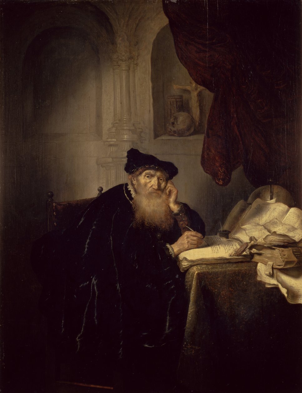 Filozof, 1635 od Salomon Koninck