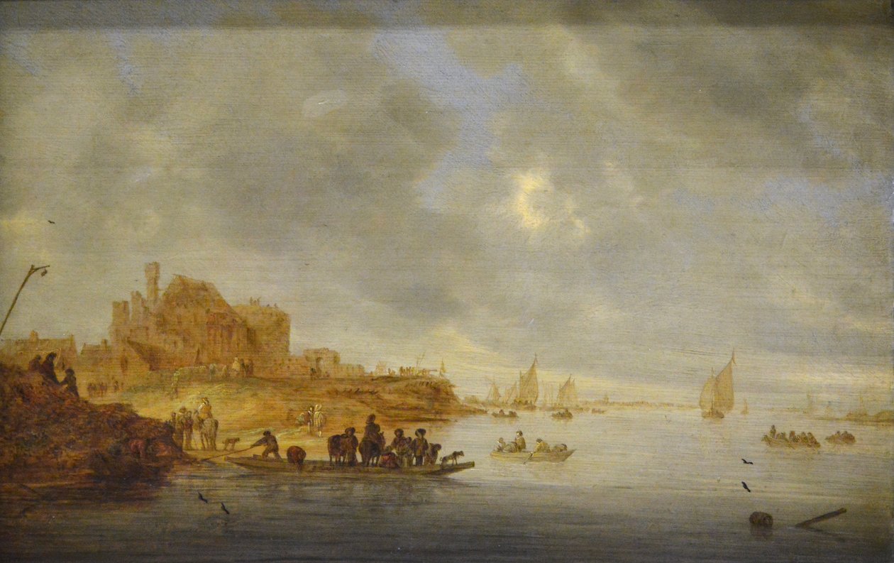 Baccalaureat od Salomon van Ruisdael or Ruysdael